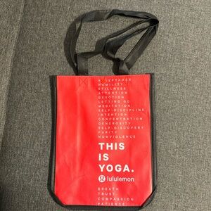 Lululemon Shopping Tote Bag